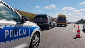 Wypadek na S3 - Wypadek Sulechów Zielona Góra