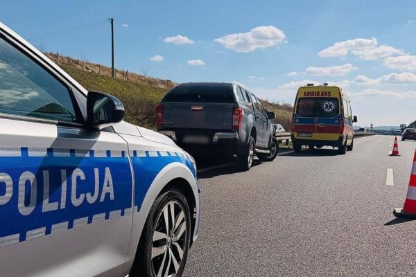 Wypadek na S3 - Wypadek Sulechów Zielona Góra