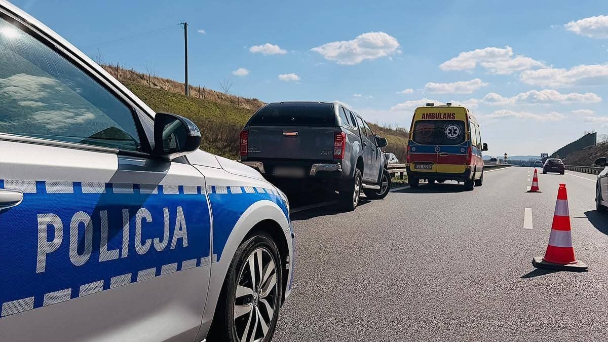 Wypadek na S3 - Wypadek Sulechów Zielona Góra