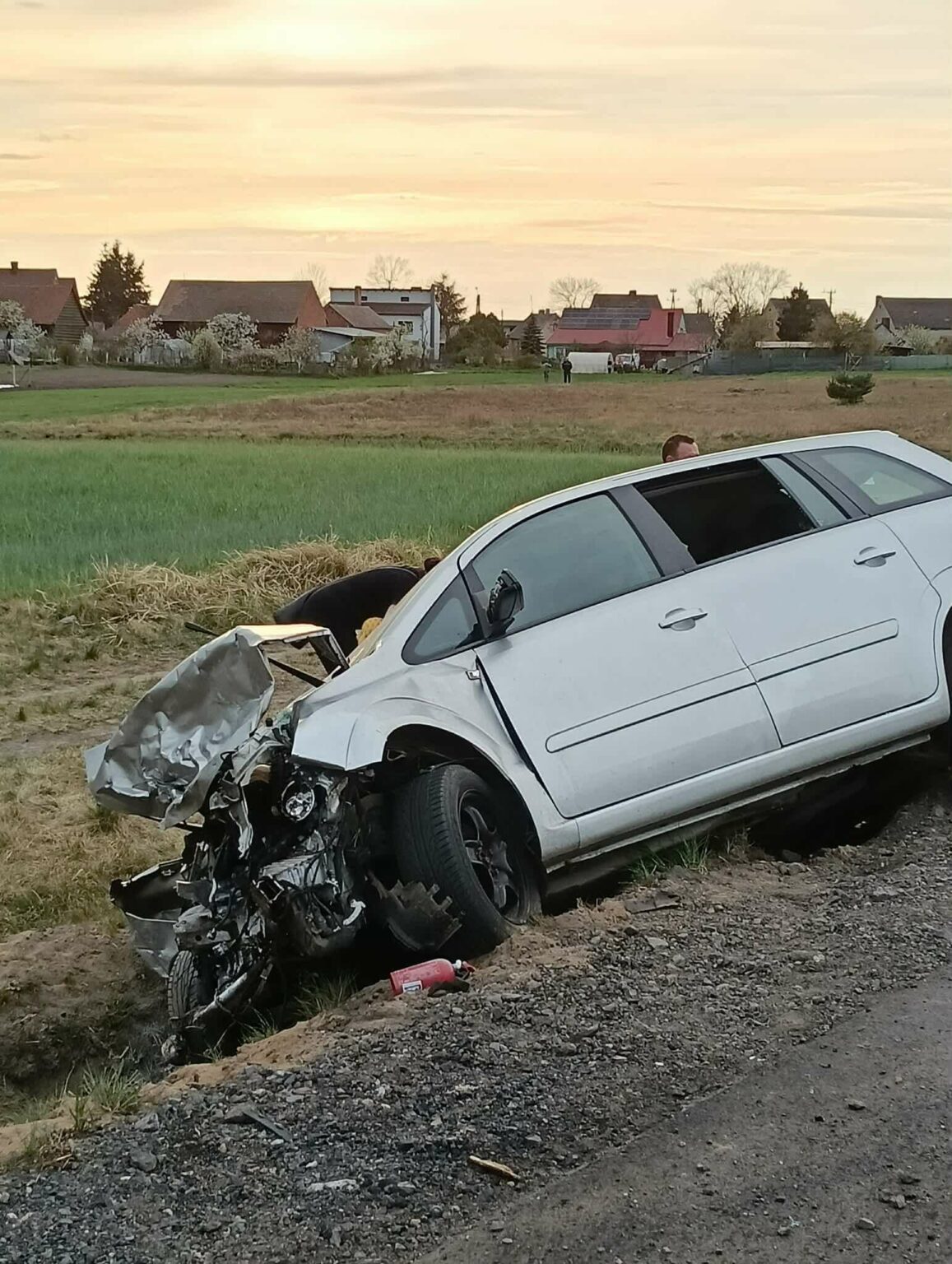 wypadek Sulech&oacute;w - Wypadek na DW278