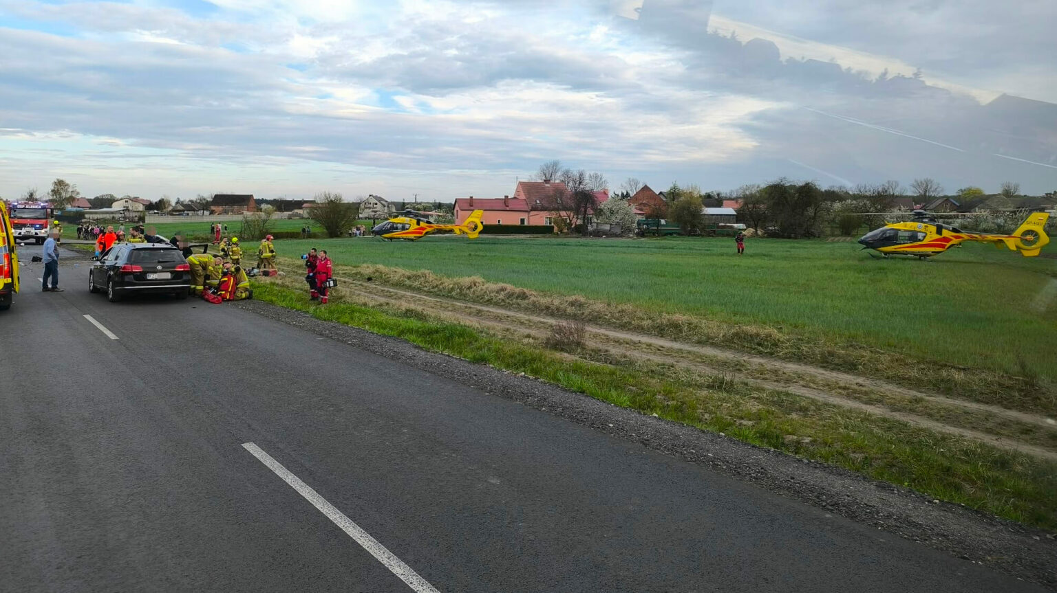 wypadek Sulech&oacute;w - Wypadek na DW278