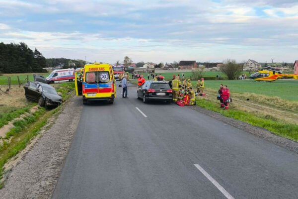 wypadek Sulechów - Wypadek na DW278
