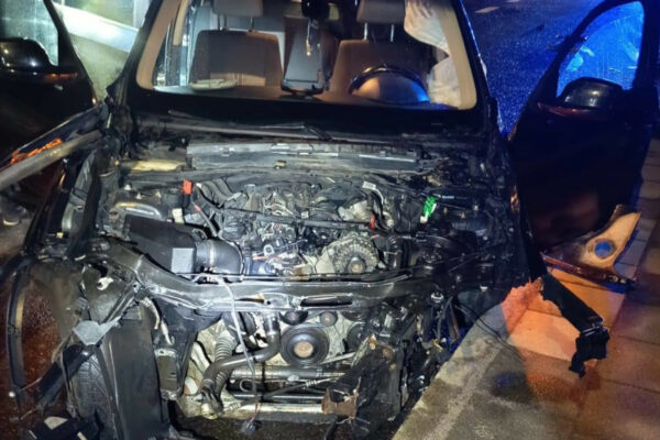 zielona góra wypadek - pijany kierowca Drzonków