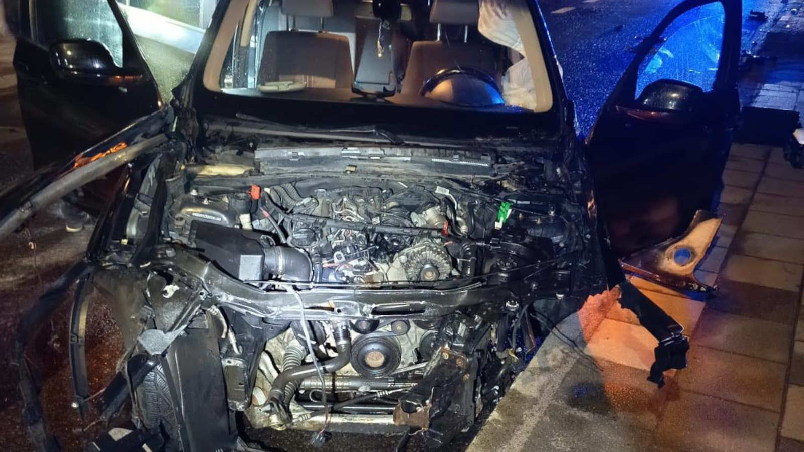 zielona góra wypadek - pijany kierowca Drzonków