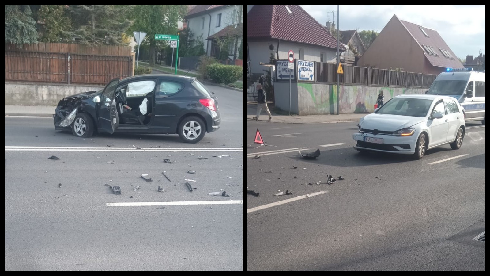Wypadek Zielona Góra - Utrudnienia drogowe Zielona Góra