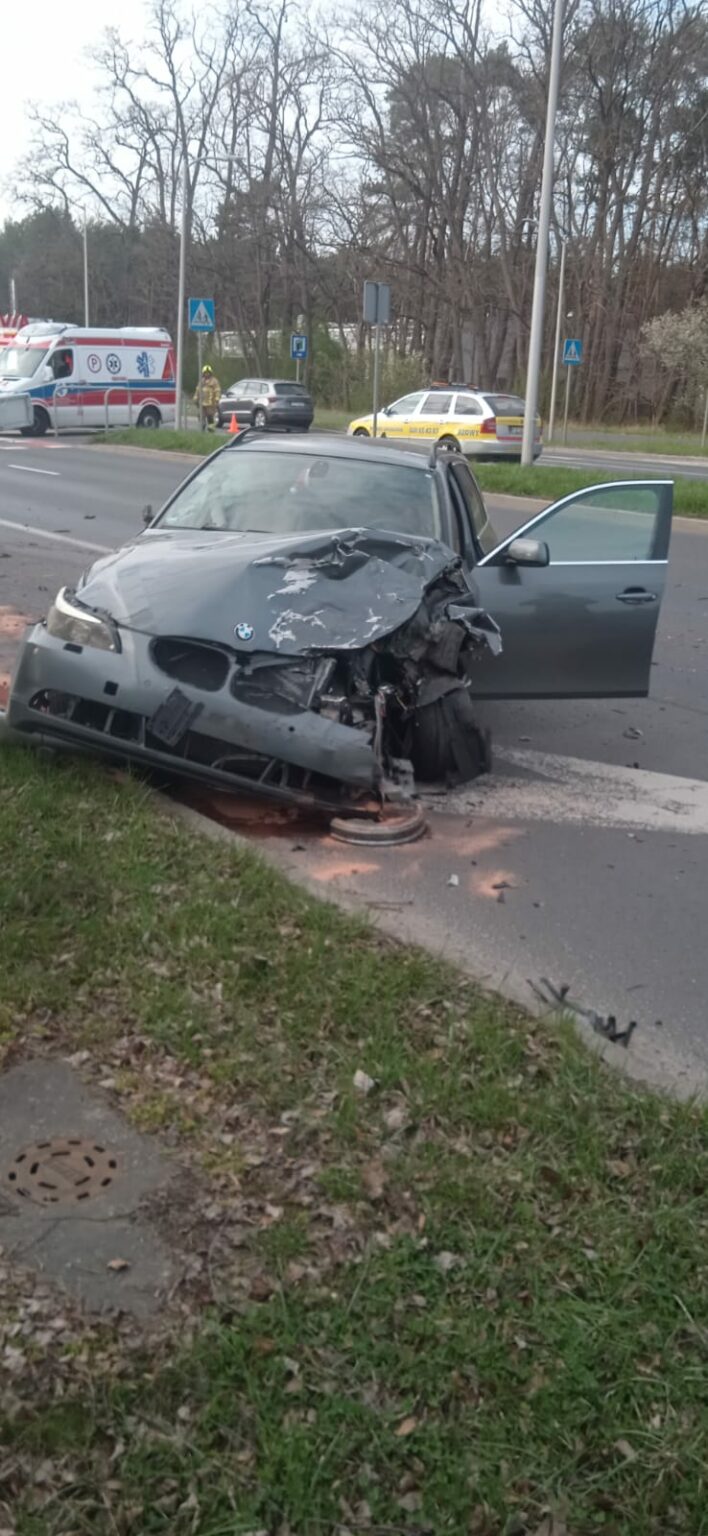 Wypadek Zielona G&oacute;ra - wypadek Zjednoczenia Zielona G&oacute;ra