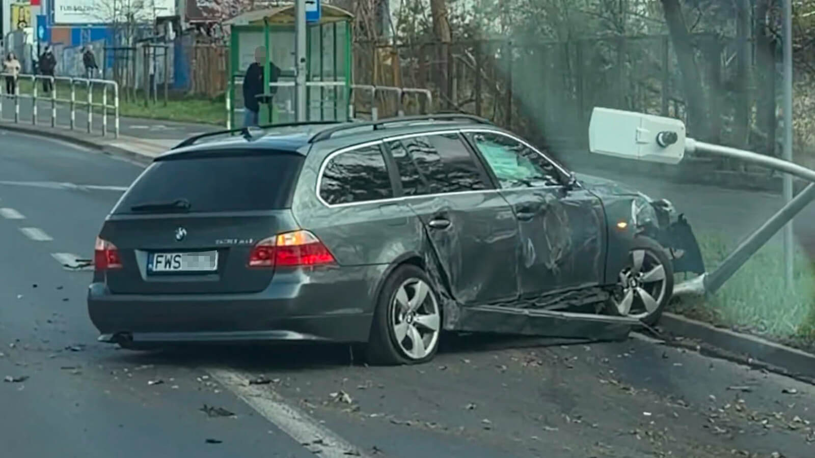 Wypadek Zielona Góra - wypadek Zjednoczenia Zielona Góra