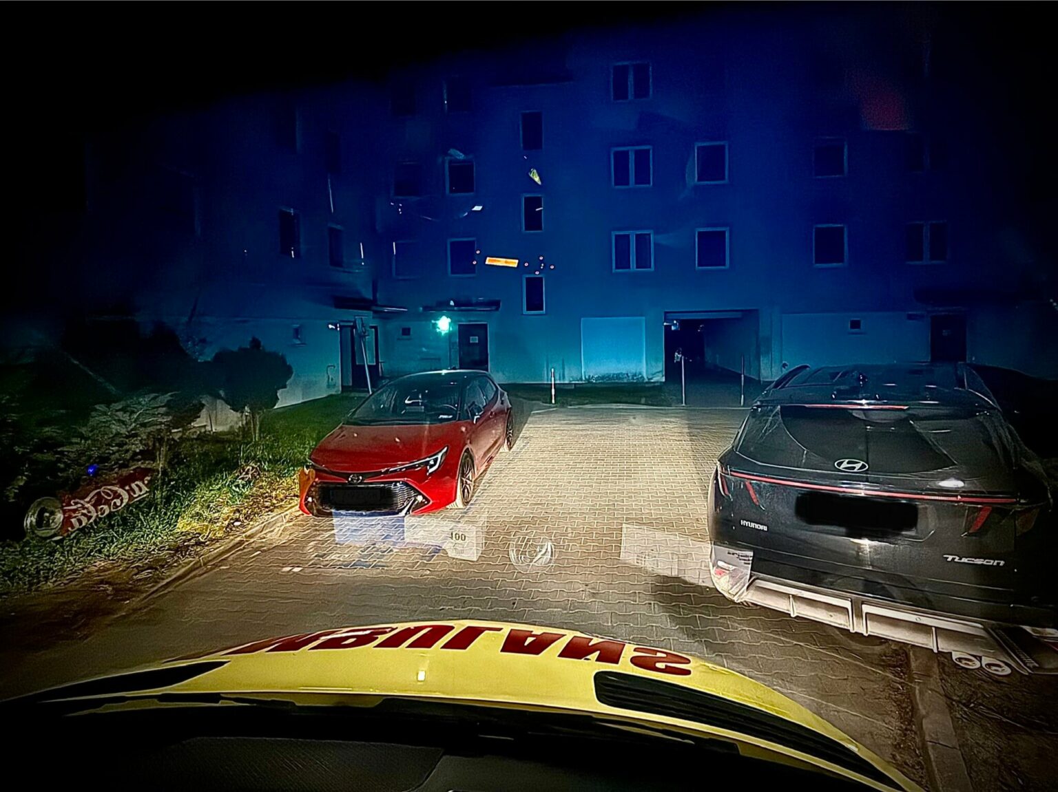 karetka nie mogła dojechać - pogotowie Zielona G&oacute;ra