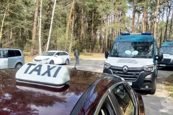 nielegalne przewozy Żary Żagań - kierowca próbował uciec