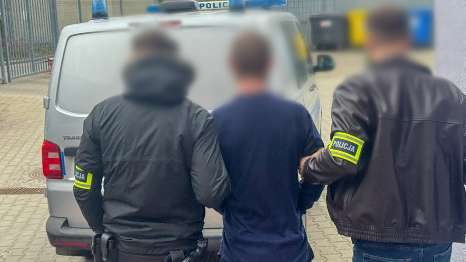 recydywiści Żagań zatrzymani - groźby wobec policjanta