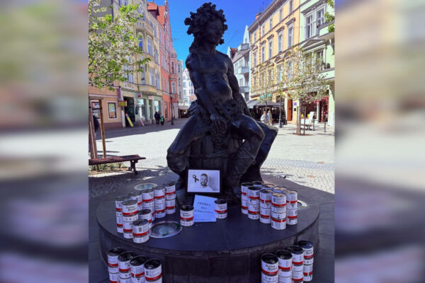 zbiórka karmy Zielona Góra - Łukasz Litewka