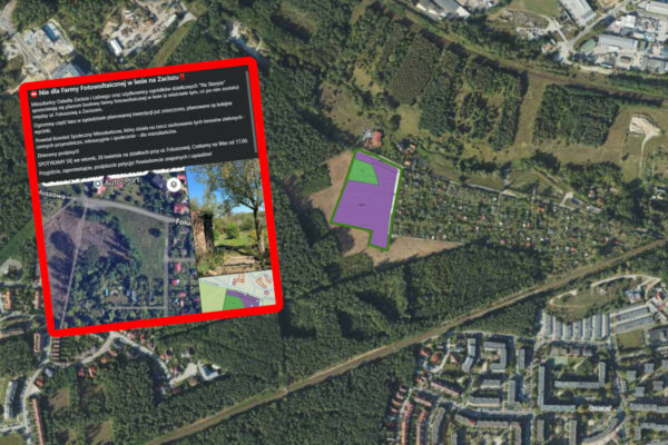 farma fotowoltaiczna Zielona Góra protest - protest mieszkańców Zielona Góra