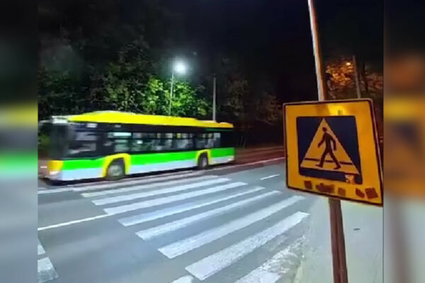 przejścia dla pieszych Zielona Góra - doświetlenie przejść