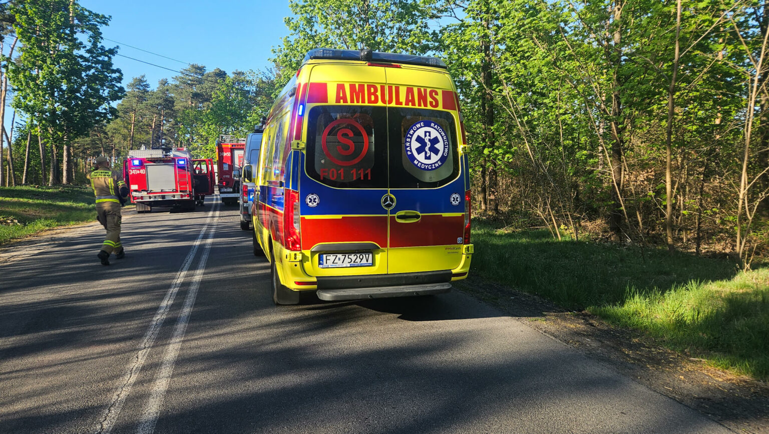 wypadek Zielona G&oacute;ra - wypadek Świdnica