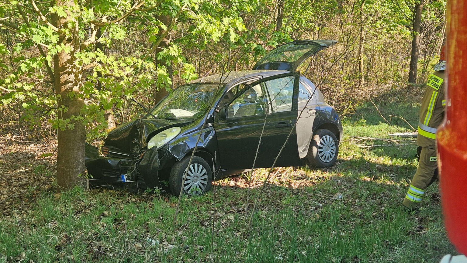 wypadek Zielona G&oacute;ra - wypadek Świdnica