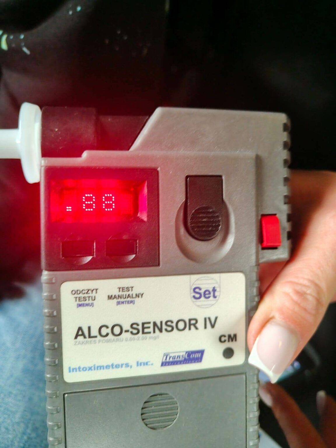 akcja policji Zielona G&oacute;ra - hulajnoga elektryczna mandat