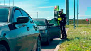 Kaskadowa akcja policji na S3. Kierowca Audi wpadł podwójnie