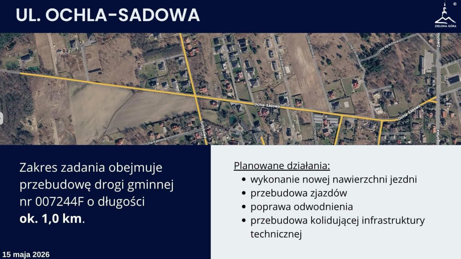 Ochla nowe drogi - ofensywa drogowa Zielona G&oacute;ra