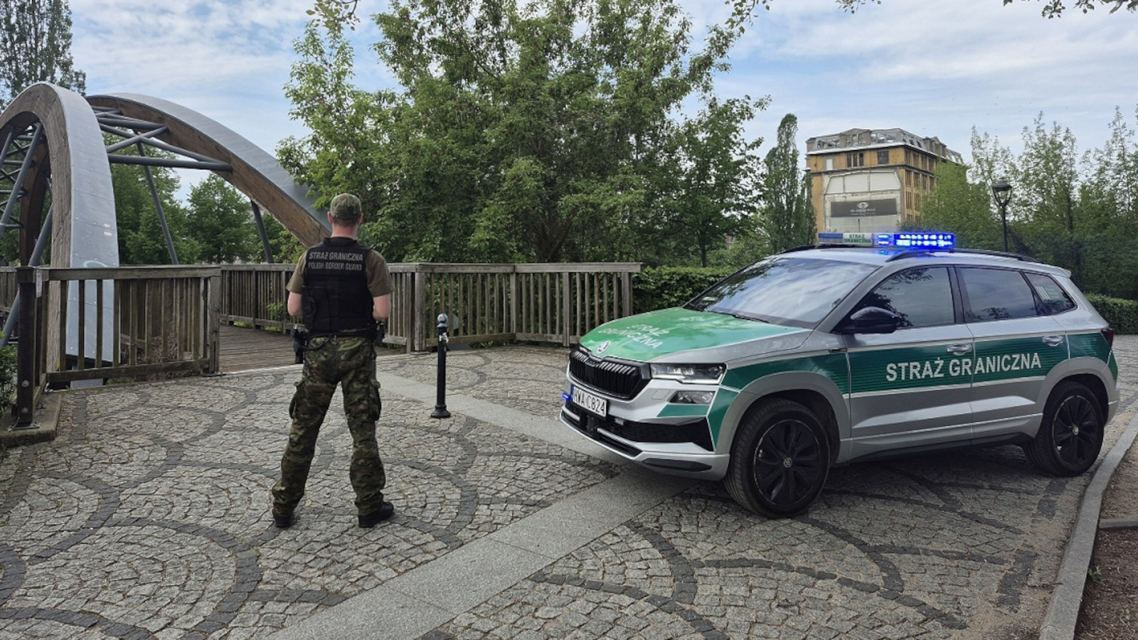 zatrzymanie cudzoziemców Gubin - nielegalne przekroczenie granicy