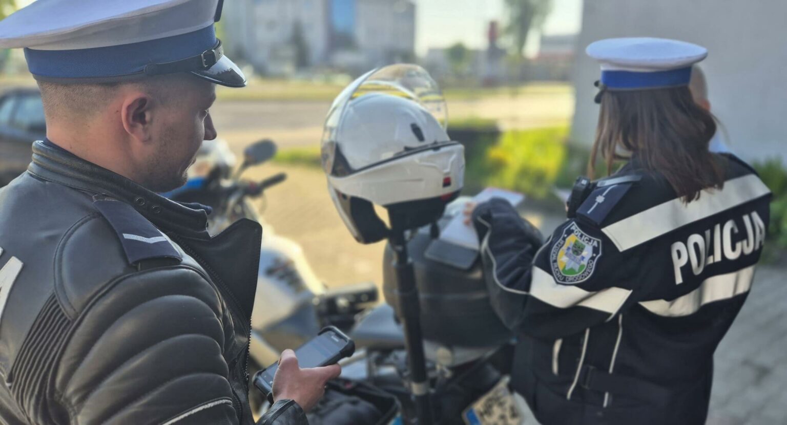 kontrola motocykli Zielona G&oacute;ra - 125 dB motocykl
