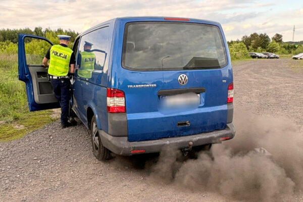 kontrole policji Zielona Góra - sonometr policja