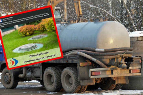 kontrole szamb Krosno Odrzańskie - kara za brak umowy na szambo