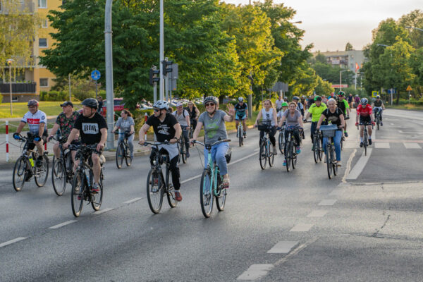 Masa Rowerowa Zielona Góra - trasa Masy Rowerowej
