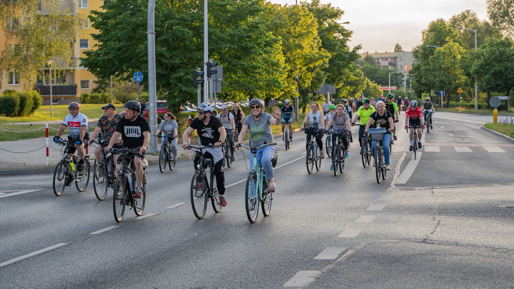 Masa Rowerowa Zielona Góra - trasa Masy Rowerowej