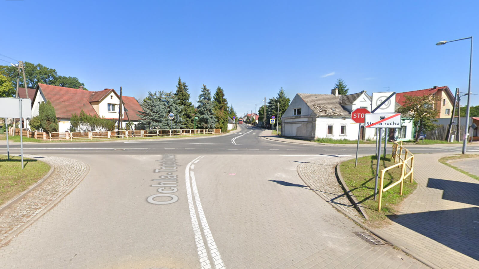 nowe ronda Zielona Góra - Ochla Racula Stary Kisielin
