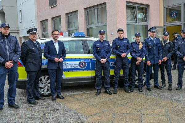 wspólne patrole policji Słubice Frankfurt - policja Polska Niemcy