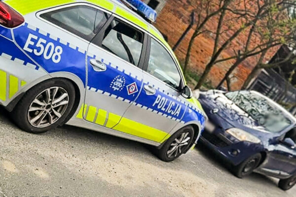 pościg koło Szprotawy - jechał bez prawa jazdy