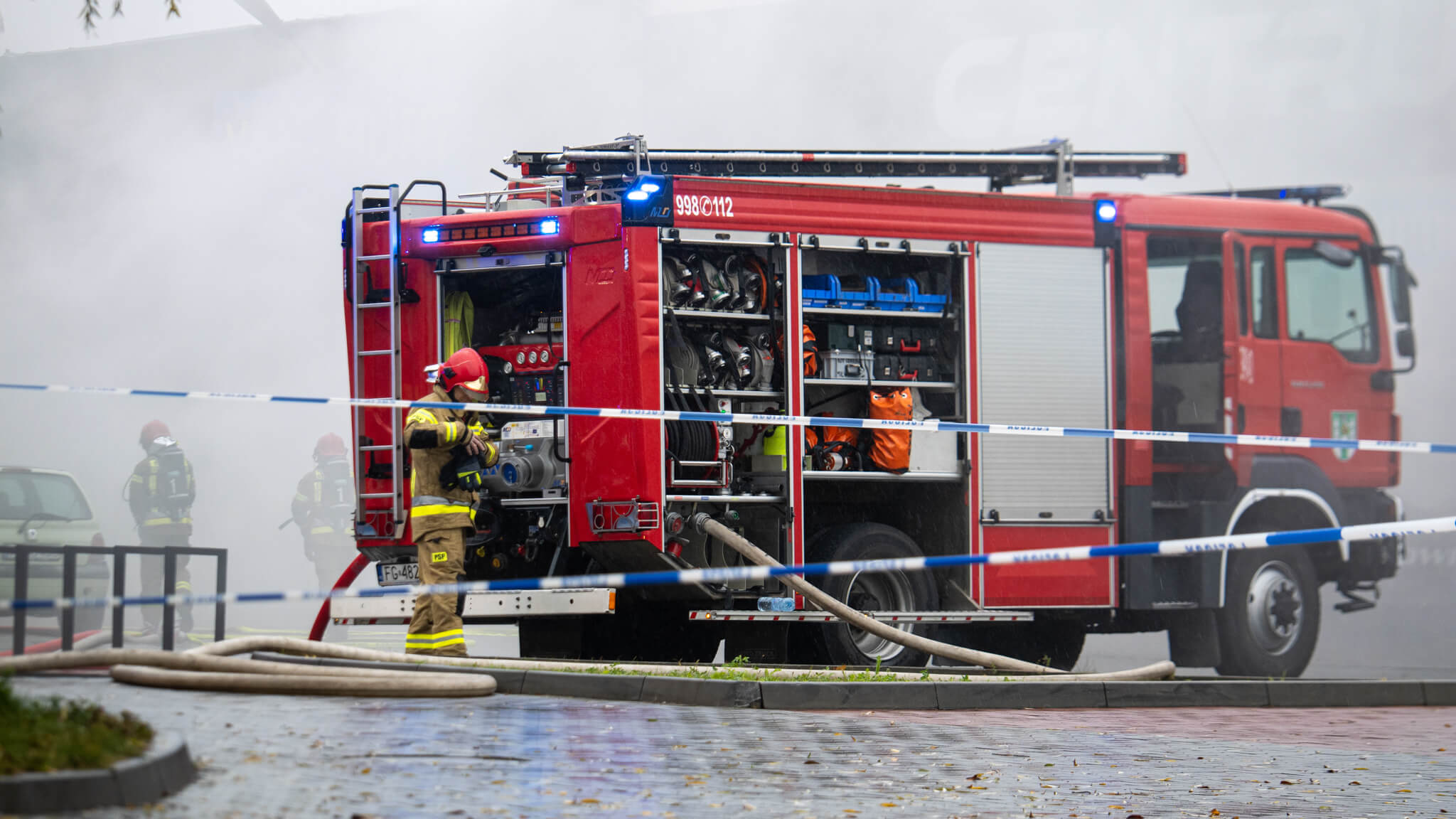 pożar Sulechów podpalenie - seryjny podpalacz Sulechów