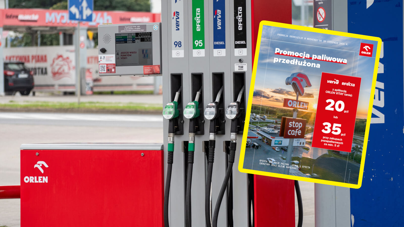 Orlen promocja paliwo - tańsze tankowanie