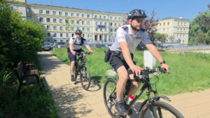 patrole rowerowe Zielona Góra - policja Zielona Góra