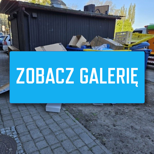 śmieci Zielona Góra - bałagan odpady ZGK Zielona Góra