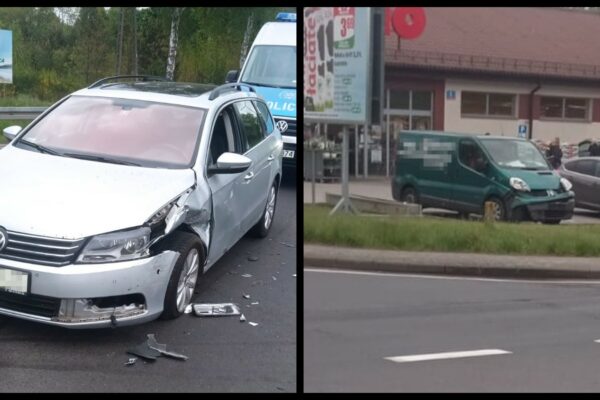 Zderzenie na DK27 - Wypadek Świdnica