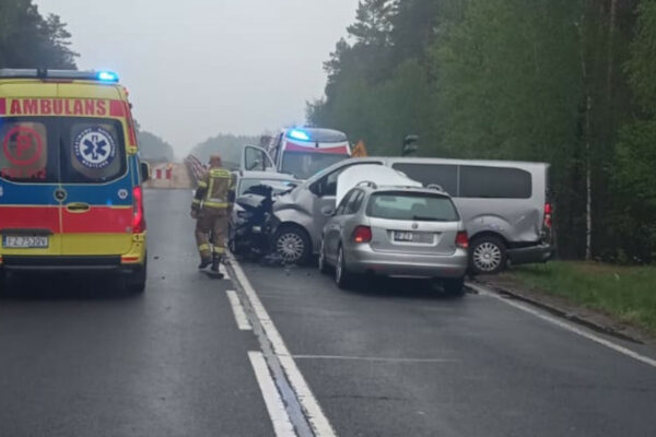 Wypadek na DK27 - Wypadek Zielona Góra