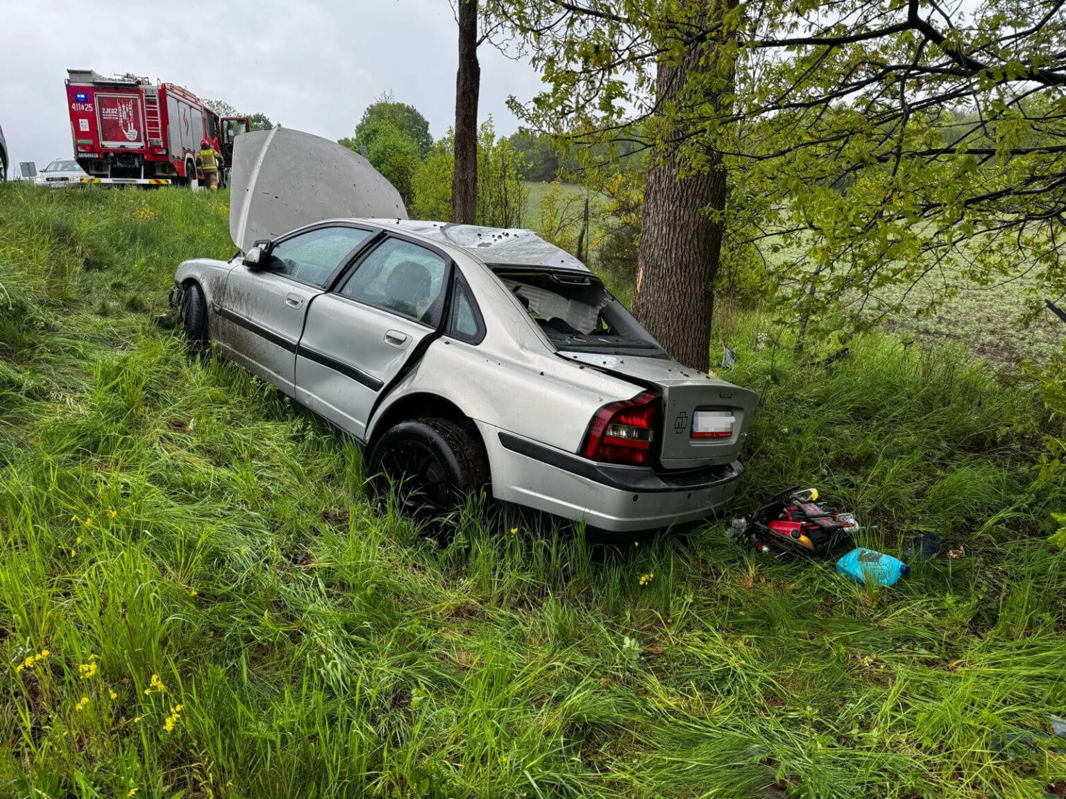 wypadek DW138 Małusz&oacute;w - wypadek Sulęcin