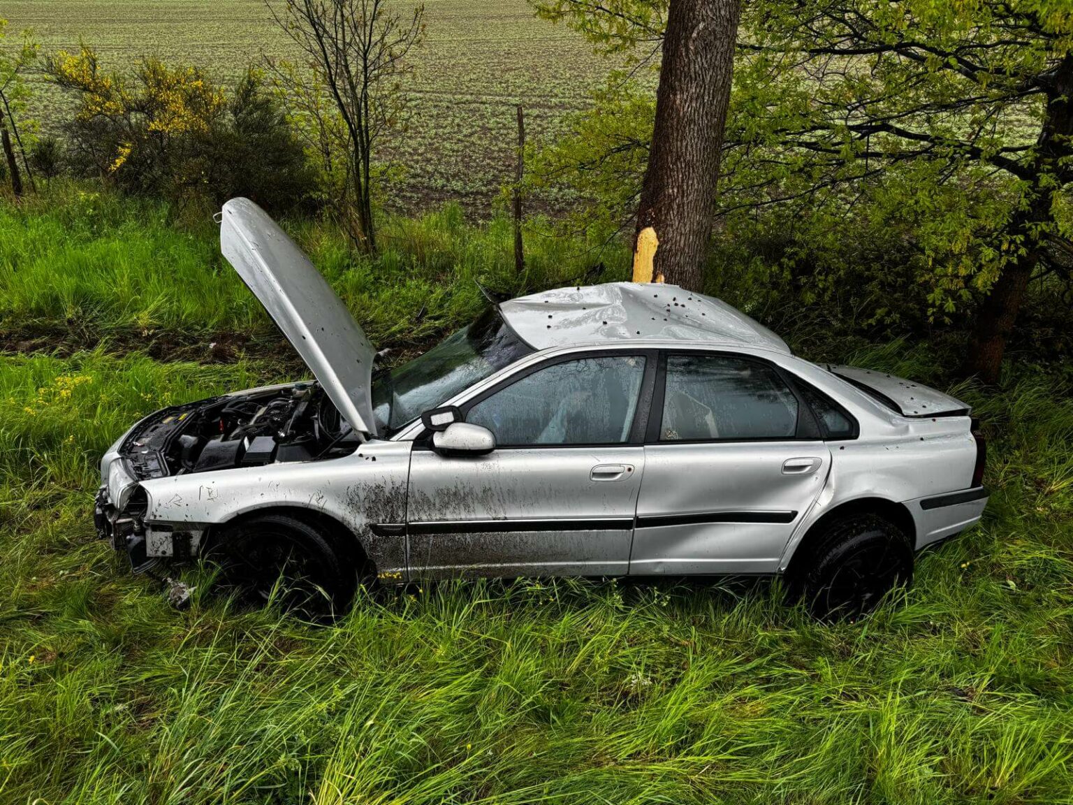 wypadek DW138 Małusz&oacute;w - wypadek Sulęcin
