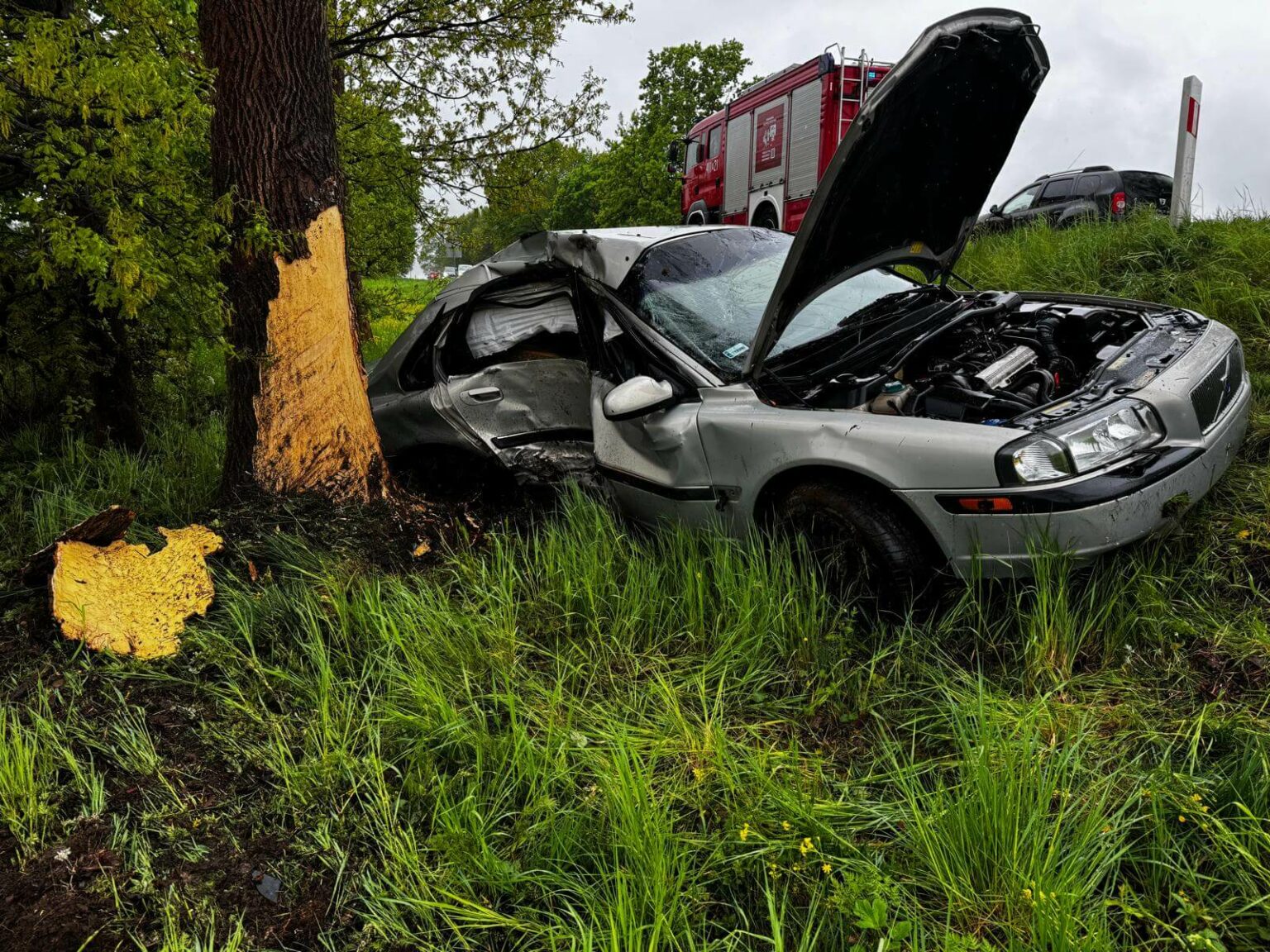 wypadek DW138 Małusz&oacute;w - wypadek Sulęcin