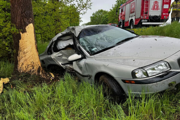 wypadek DW138 Małuszów - wypadek Sulęcin