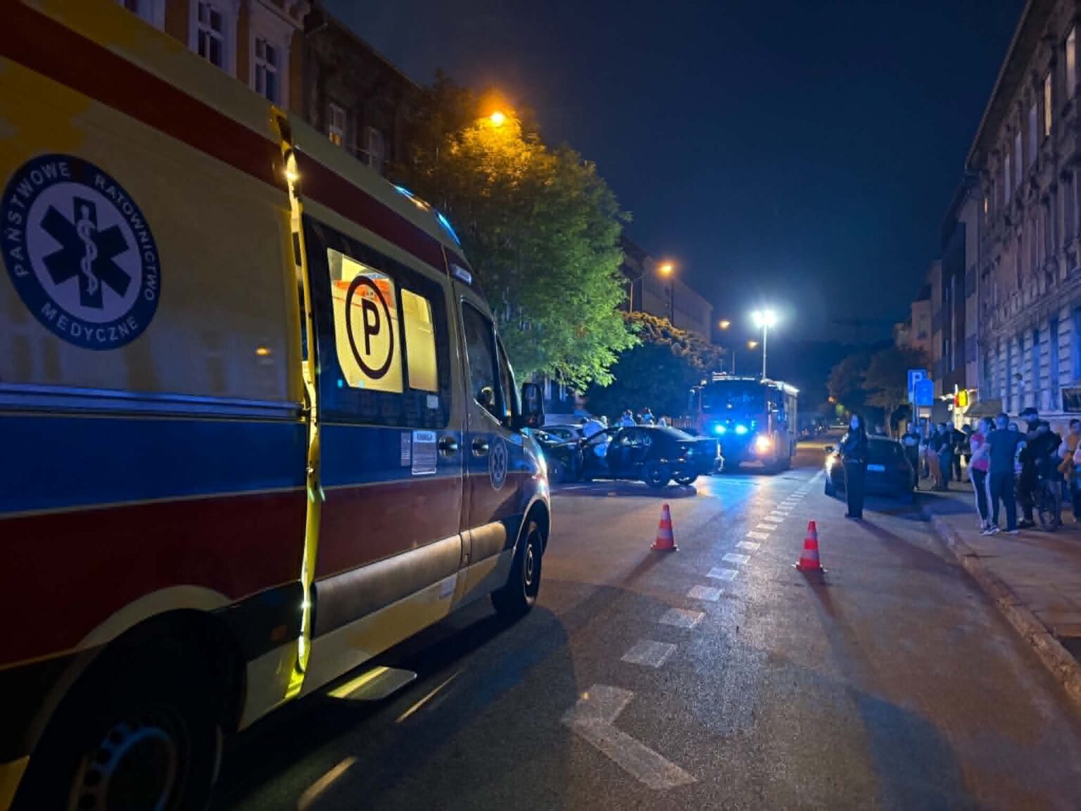 wypadek Gorz&oacute;w Wielkopolski - sprawca uciekł z miejsca zdarzenia