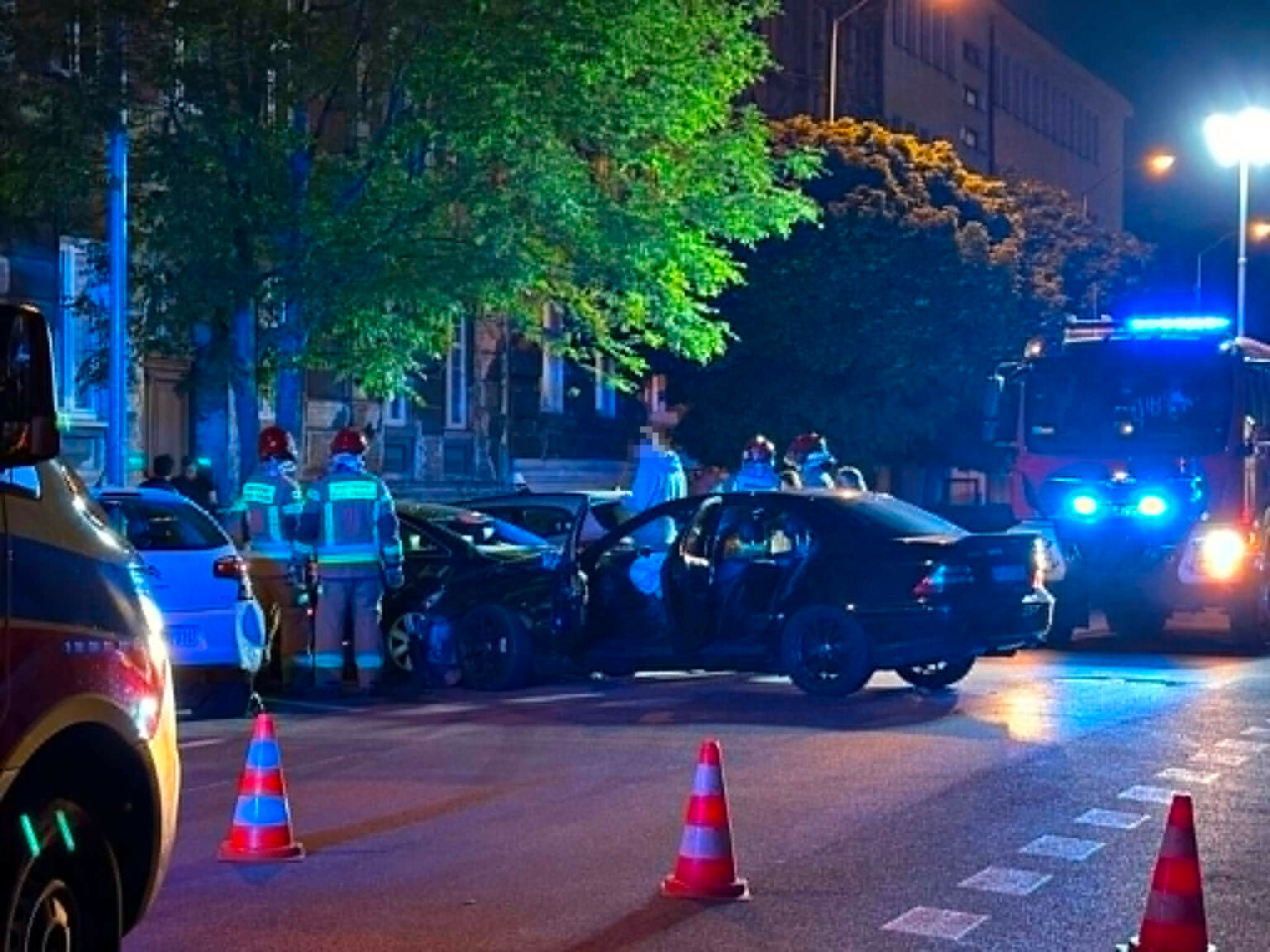wypadek Gorz&oacute;w Wielkopolski - sprawca uciekł z miejsca zdarzenia