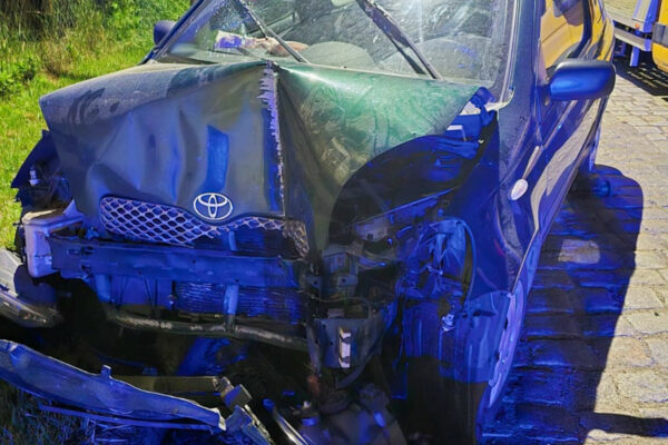 wypadek Krosno Odrzańskie - pijana kierująca