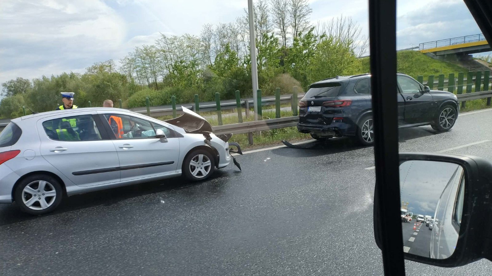 Wypadek na S3 - Wypadek Zielona Góra