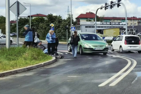 potrącenie hulajnogi elektrycznej Zielona Góra