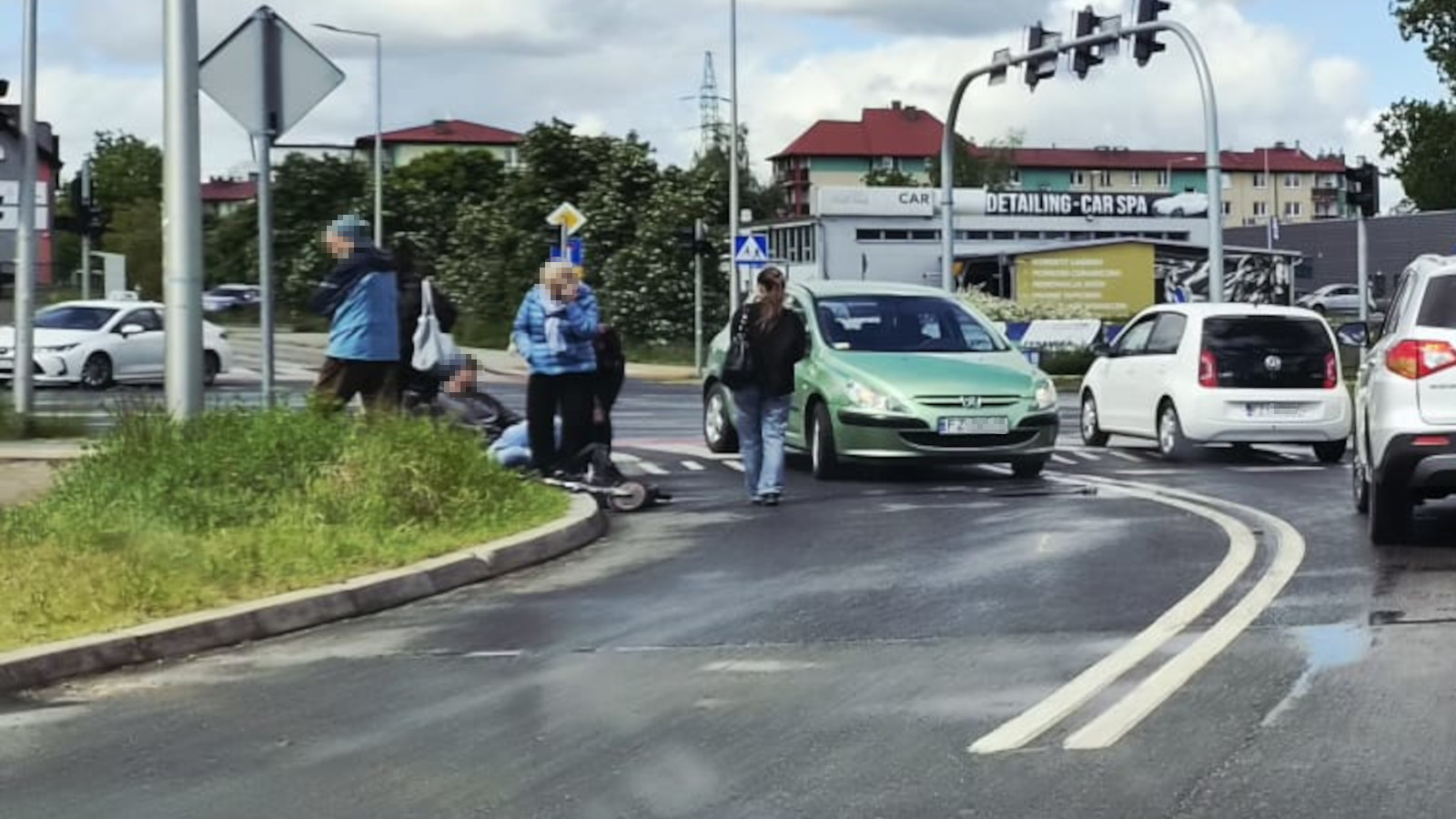 potrącenie hulajnogi elektrycznej Zielona Góra