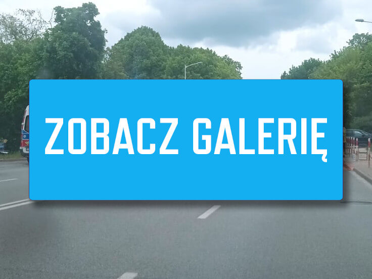 Wypadek Zielona Góra - zderzenie samochodów osobowych