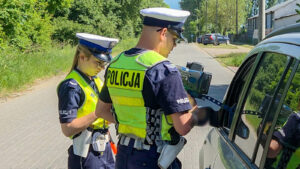 akcja policji Krosno Odrzańskie - przekroczenie prędkości