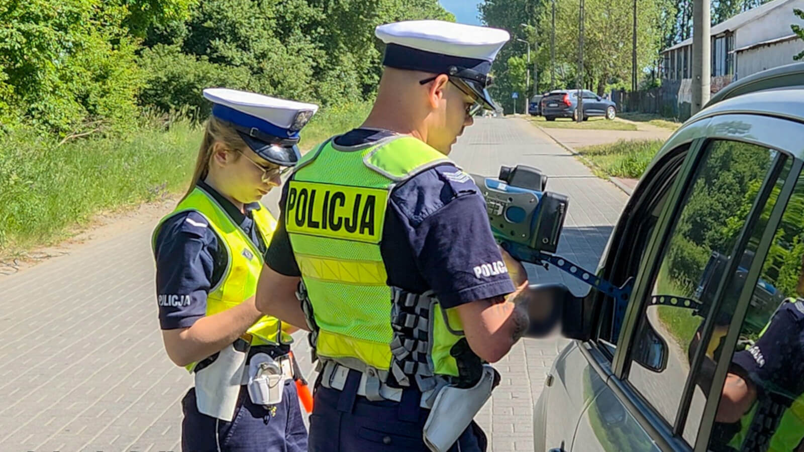 akcja policji Krosno Odrzańskie - przekroczenie prędkości